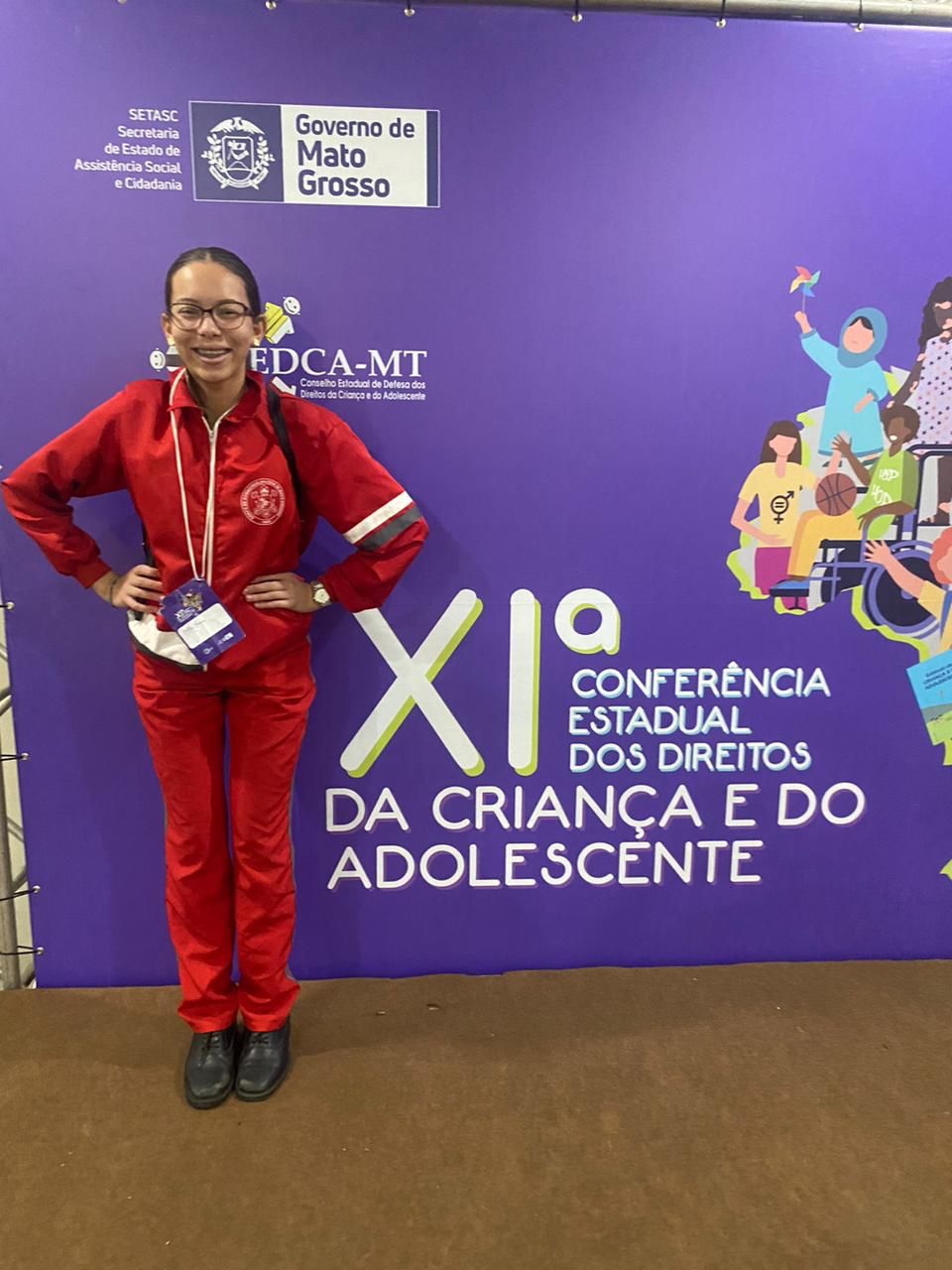 FOCO NO FUTURO|: Rondonopolitana representará Mato Grosso na Conferência Nacional dos Direitos da Criança e do Adolescente em Brasília