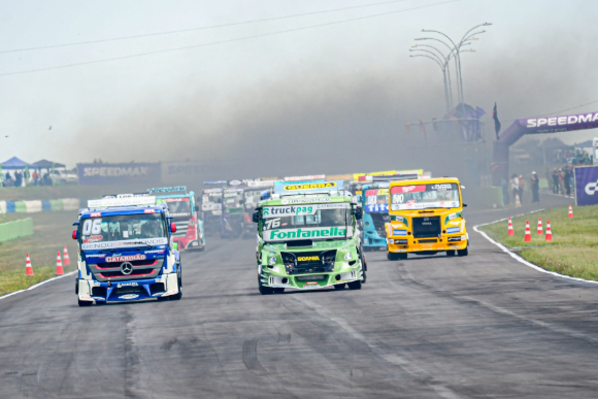 Cuiabá entra no clima da Fórmula Truck com chegada das primeiras equipes