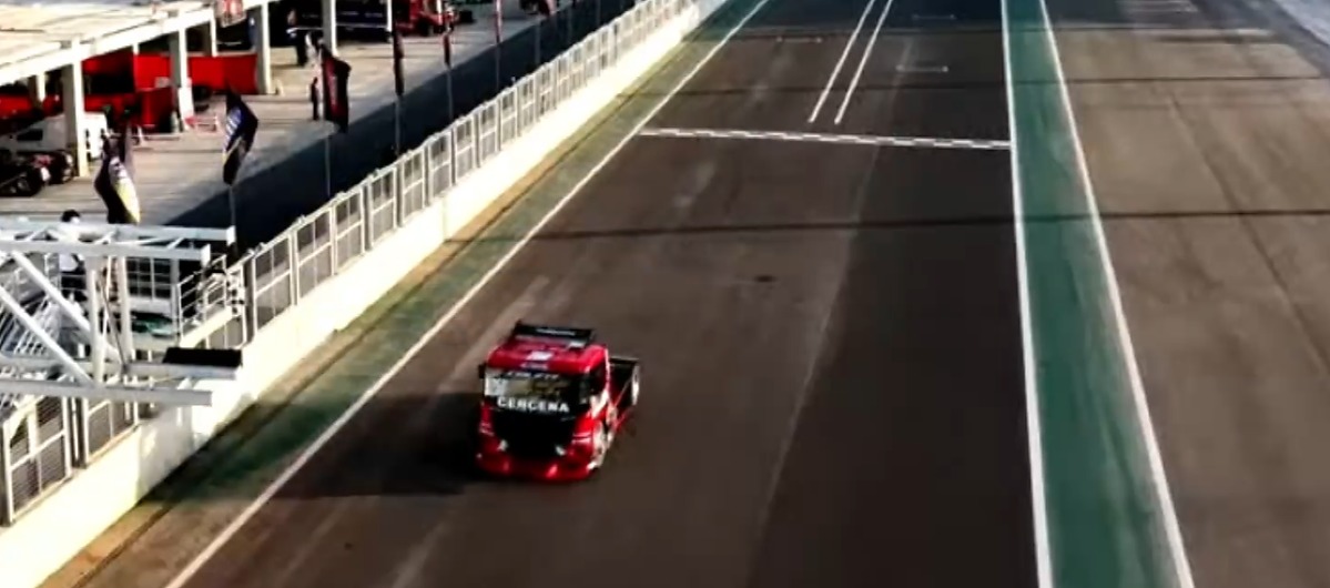Diego Colett chega em primeiro no Troféu SpeedMax na etapa da Fórmula Truck em Cuiabá